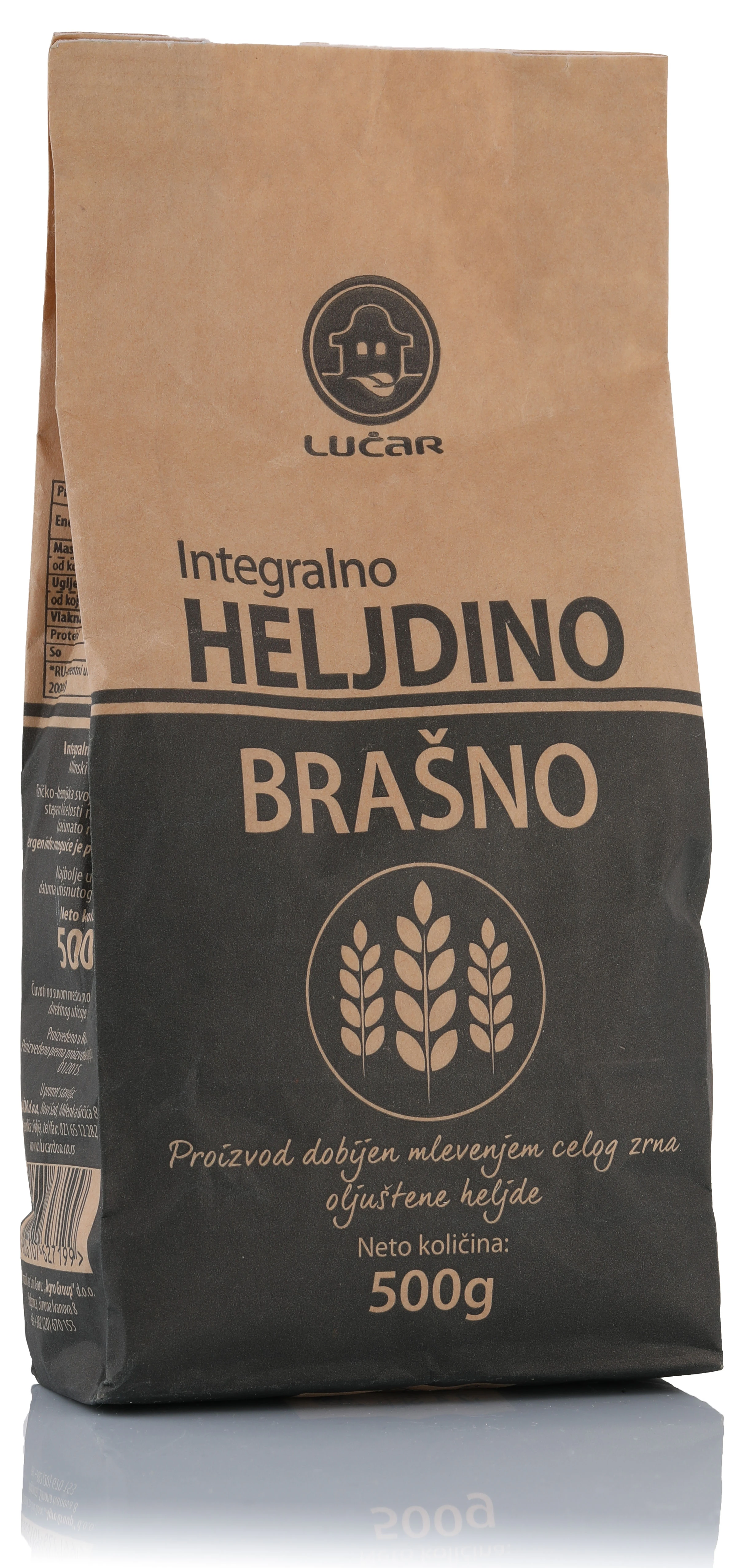 Integralno heljdino brašno 500 g Lučar